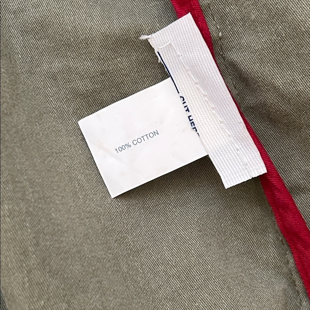 GAP Women’s XL Army Green 100% Cotton Heavy Duty Button Front Utility Jacket - Picture 11 of 12
